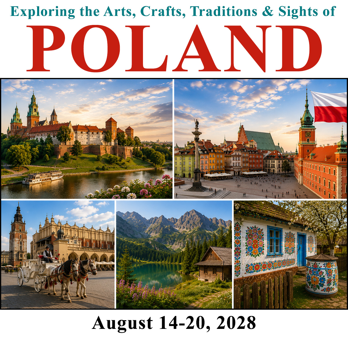 Exploring the Arts, Crafts, Traditions & Sights of Poland