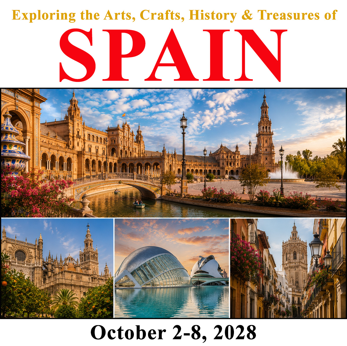 Exploring the Arts, Crafts, History & Treasures of Spain